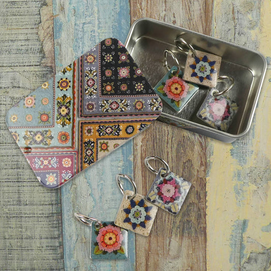 Fruit Garden Stitch Markers In A Tin (Set of 6)