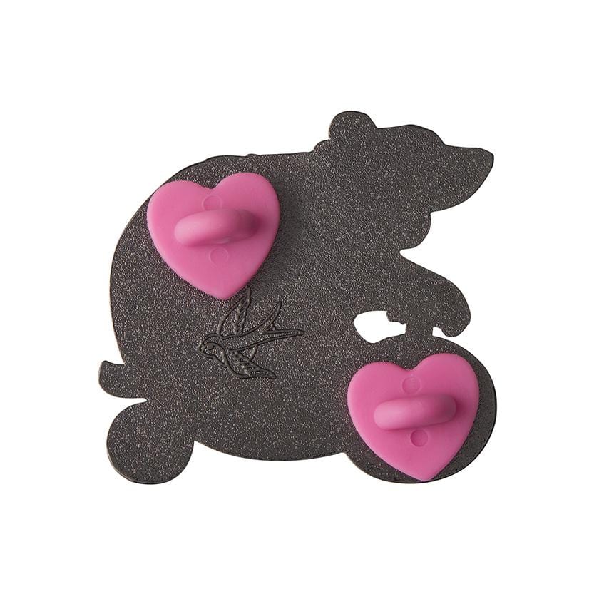 Bear With Me Enamel Pin