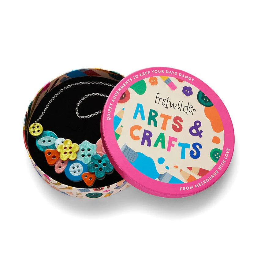 Cute As A Button Necklace