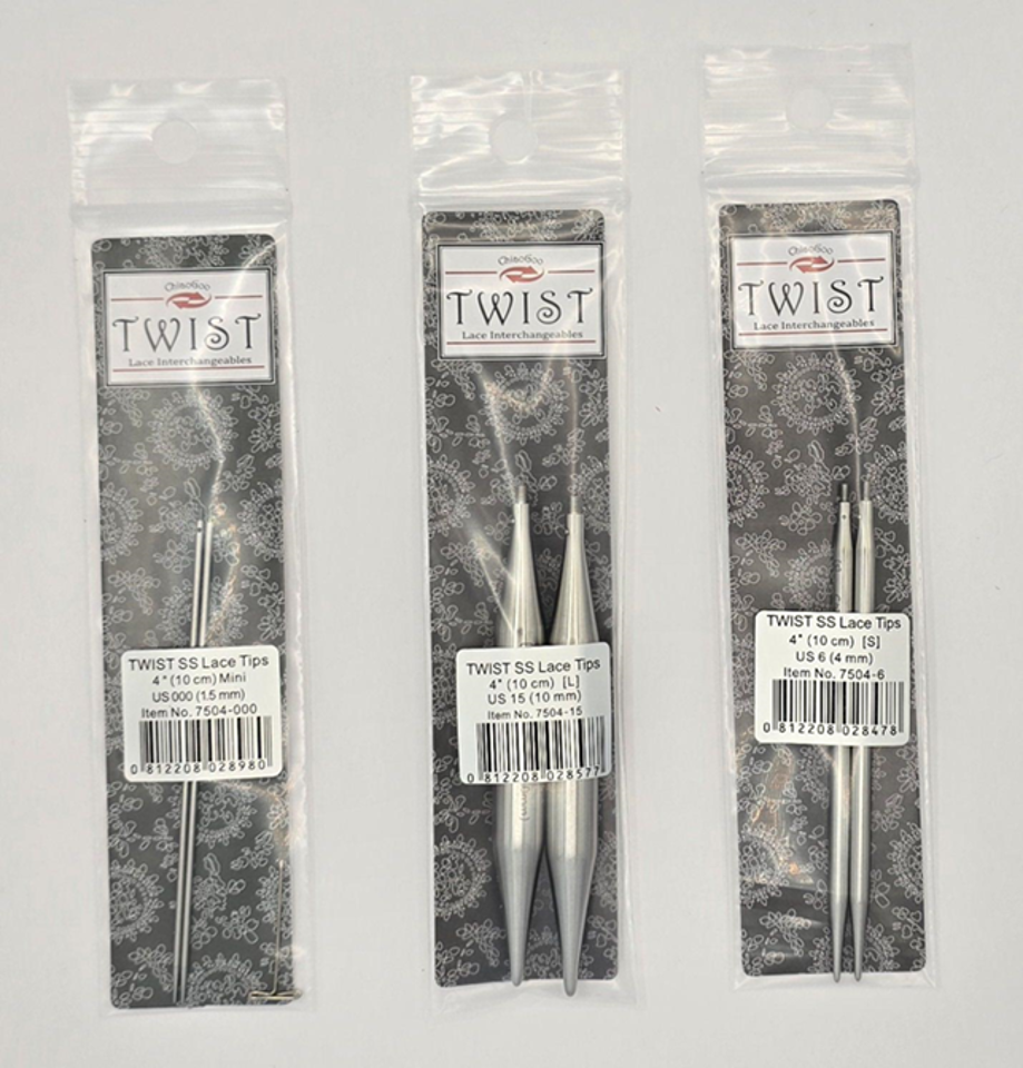 TWIST Stainless Steel Tips