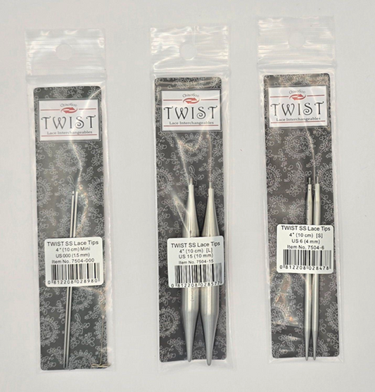 TWIST Stainless Steel Tips