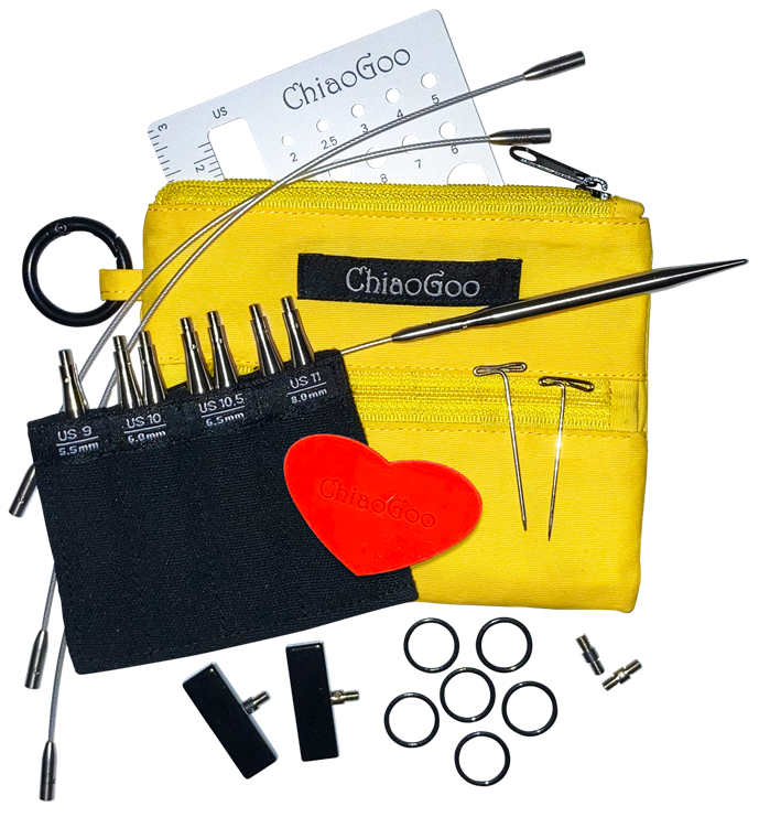 Twist Shorties Yellow Mini Interchangeable Set (Large)