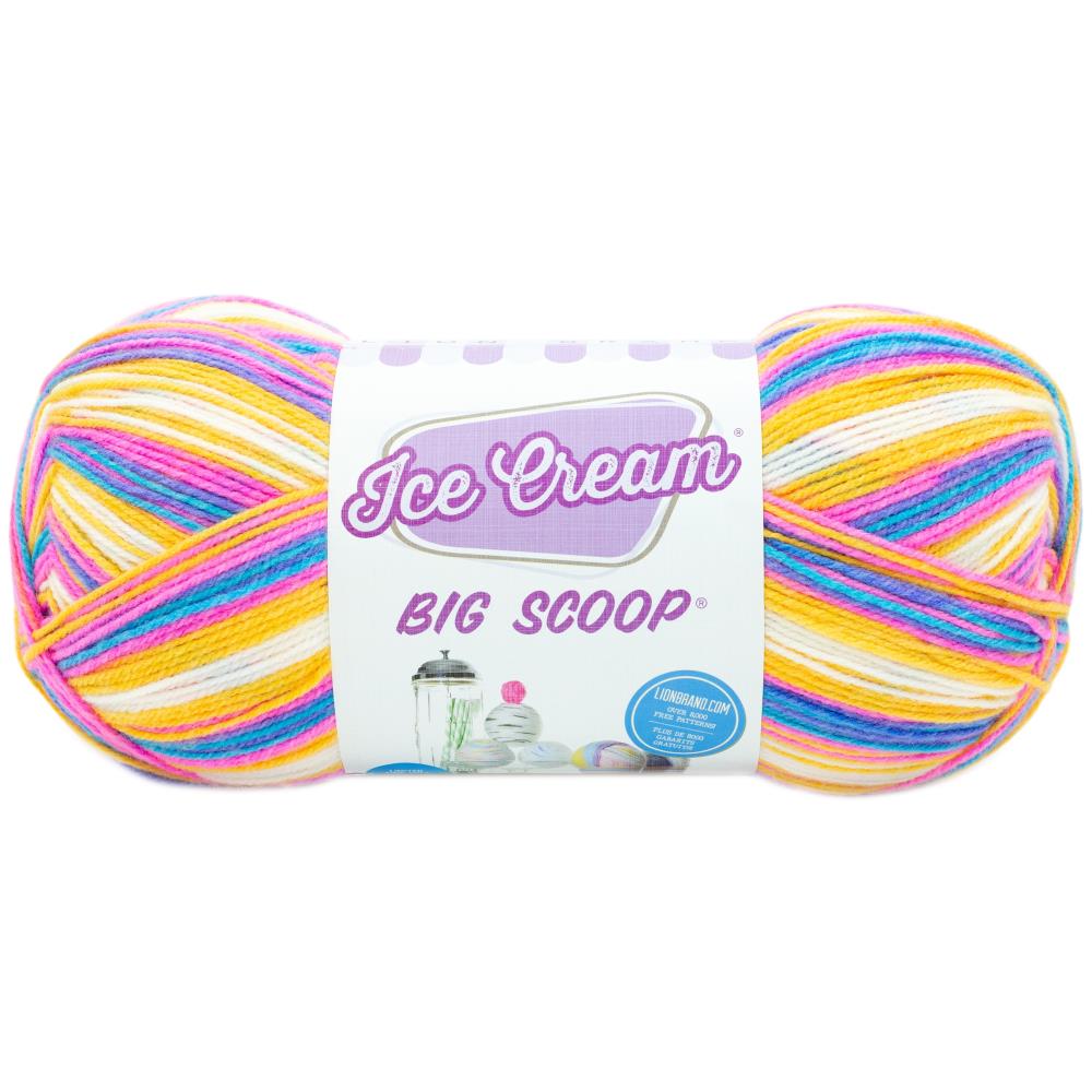 Lion Brand Ice Cream Big Scoop Yarn Review