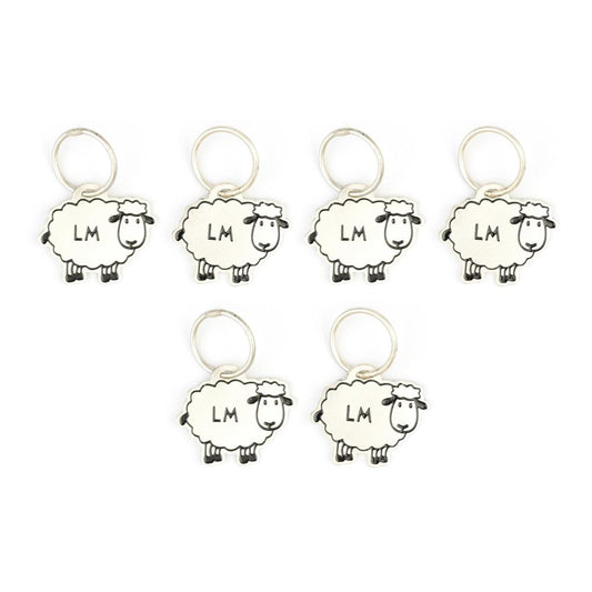 Lantern Moon Stitch Markers 6/pkg