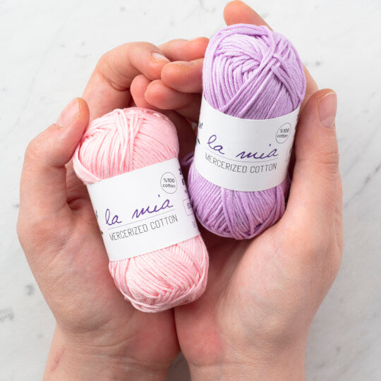 La Mia Mini Mercerised 20 Skeins Yarn Assorted Colours
