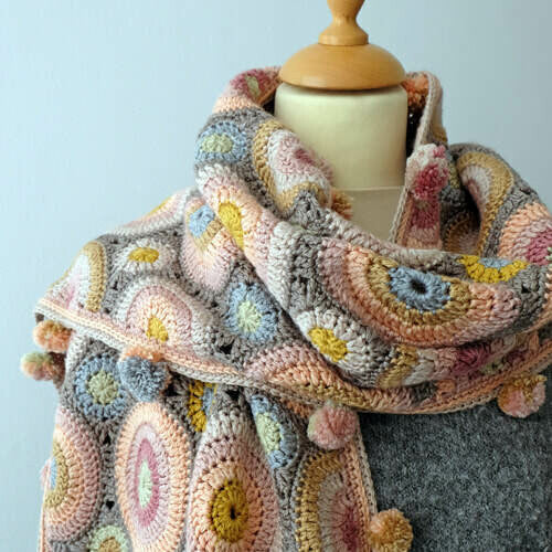 Scarves, Shawls and Wrap Patterns by Janie Crow
