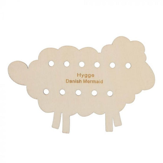 Hygge Project Card - Wooden sheep (11 holes)