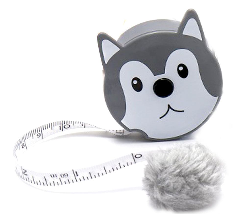 Fluffy Safari Animal Kids Tape Measure: 150 Cm Long. Metric and