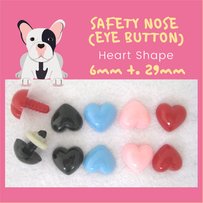 Heart Shaped Safety Noses