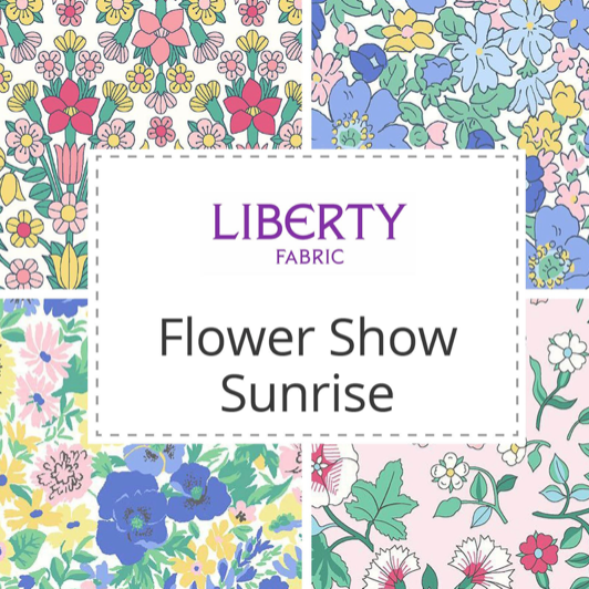 Liberty Fabric Fat Quarter Bundles - Flower Show Sunrise