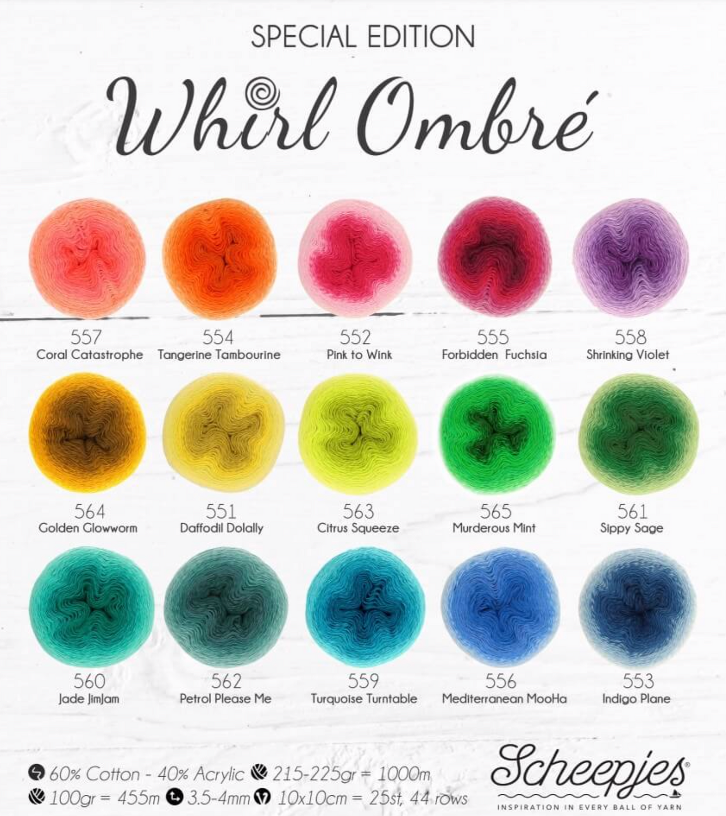 Ombre Whirls